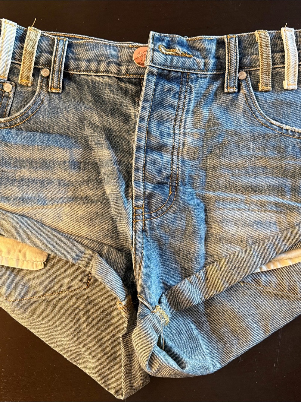 One Teaspoon Light Blue Women's Denim Shorts